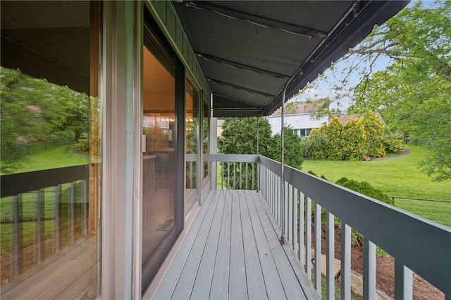 490 Hillside Ave, Monroeville, PA 15146 - wooden deck with a lawn