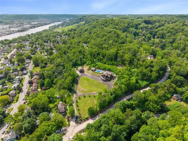 201 Roosevelt Rd, Kilbuck Twp, PA 15202 - aerial view of a forest and a large body of water