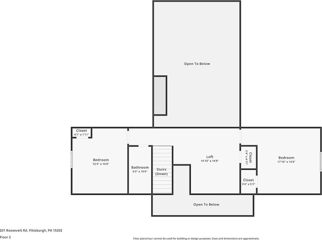 201 Roosevelt Rd, Kilbuck Twp, PA 15202 - property floor plan