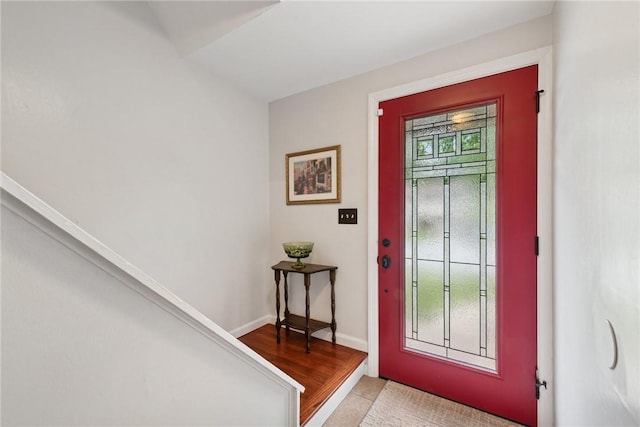 724 Pine Valley Dr, Plum Boro, PA 15239 - tiled entryway with healthy amount of natural light and baseboards