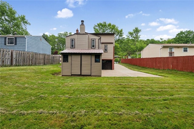 724 Pine Valley Dr, Plum Boro, PA 15239 - back of house with a patio area and a chimney