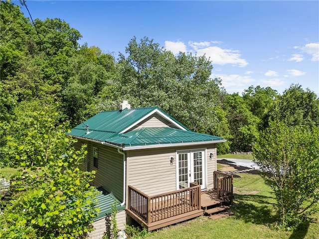 470 Burrell Hill Cir, Penn Twp Wml, PA 15675 - view of outbuilding featuring french doors