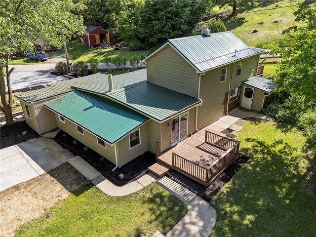 470 Burrell Hill Cir, Penn Twp Wml, PA 15675 - view from above of property