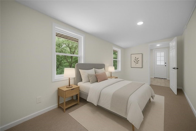 470 Burrell Hill Cir, Penn Twp Wml, PA 15675 - bedroom featuring baseboards, light carpet, and recessed lighting