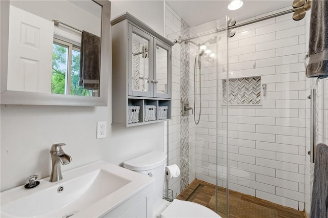 116 Buttercup Dr, Cranberry Twp, PA 16066 - full bath featuring a stall shower, toilet, and vanity