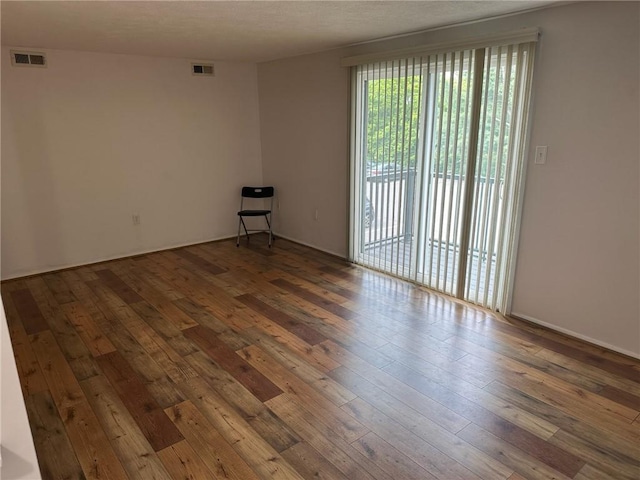 9015 James Ct Unit 9015, Hopewell Twp Bea, PA 15001 - unfurnished room with hardwood / wood-style flooring