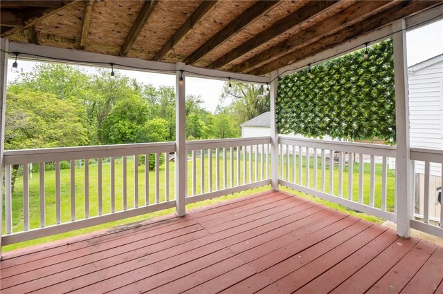 10 N St, Smith, PA 15004 - wooden terrace featuring a lawn