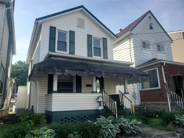 634 5th Ave, Ford City Boro, PA 16226 - view of front of home with covered porch
