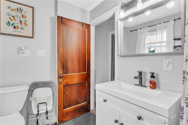 122 W Main St, Worthington, PA 16262 - bathroom featuring vanity and toilet