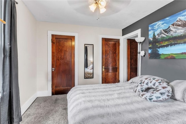 122 W Main St, Worthington, PA 16262 - bedroom featuring carpet floors, a ceiling fan, and baseboards