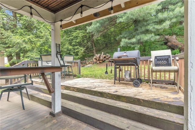 122 W Main St, Worthington, PA 16262 - deck featuring a grill