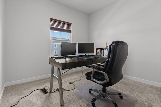 9002 Hickory Rd, Pine Twp Nal, PA 15044 - home office featuring baseboards and carpet floors