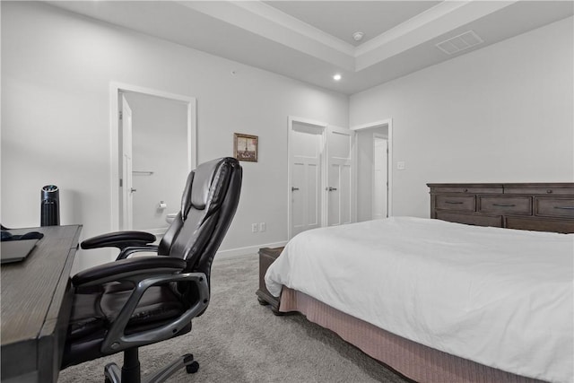 9002 Hickory Rd, Pine Twp Nal, PA 15044 - bedroom featuring recessed lighting, carpet flooring, a desk, and baseboards