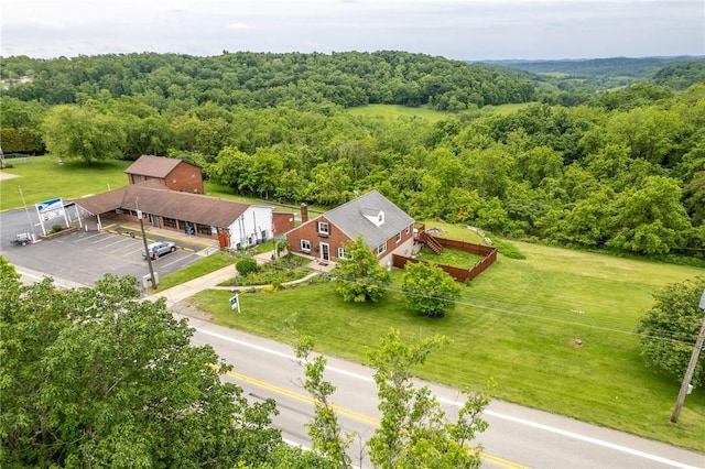 1904 E National Pike, North Bethlehem, PA 15360 - aerial view of a heavily wooded area