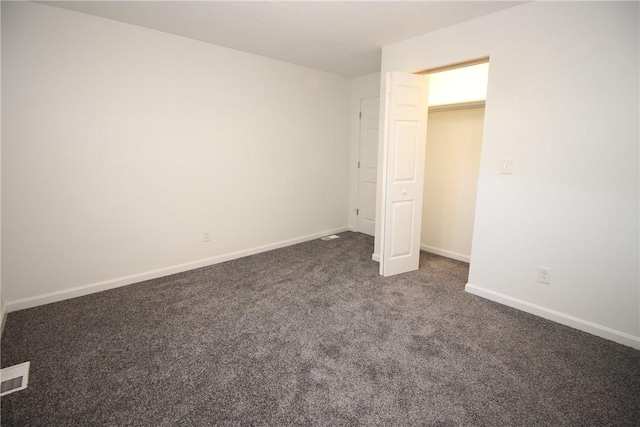 2224 Park Ave, Manor Twp, PA 16226 - unfurnished bedroom with dark colored carpet and baseboards