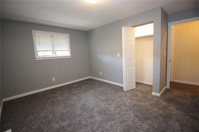 2224 Park Ave, Manor Twp, PA 16226 - unfurnished bedroom with dark carpet and baseboards