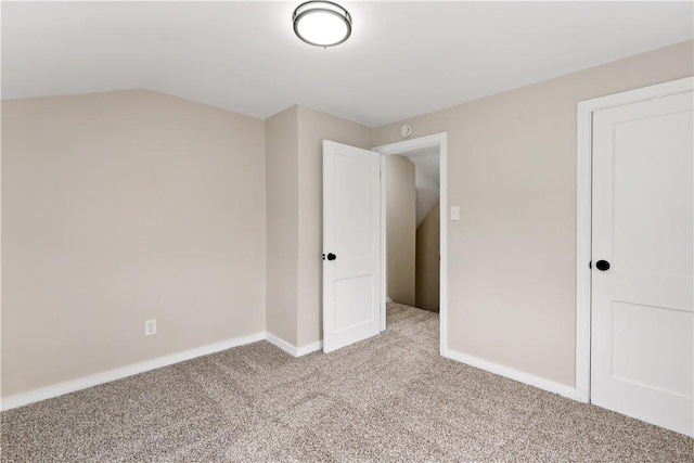 6225 Smithfield St, Elizabeth Twp/Boro, PA 15135 - unfurnished bedroom featuring carpet flooring, baseboards, and lofted ceiling