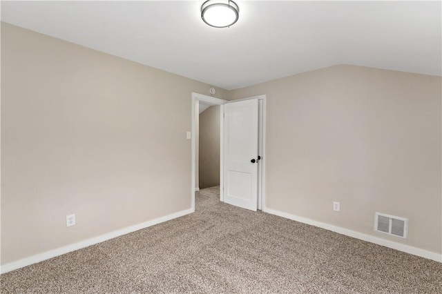 6225 Smithfield St, Elizabeth Twp/Boro, PA 15135 - carpeted empty room featuring lofted ceiling and baseboards