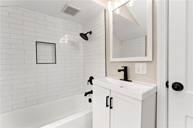 6225 Smithfield St, Elizabeth Twp/Boro, PA 15135 - full bathroom featuring vanity and tub / shower combination