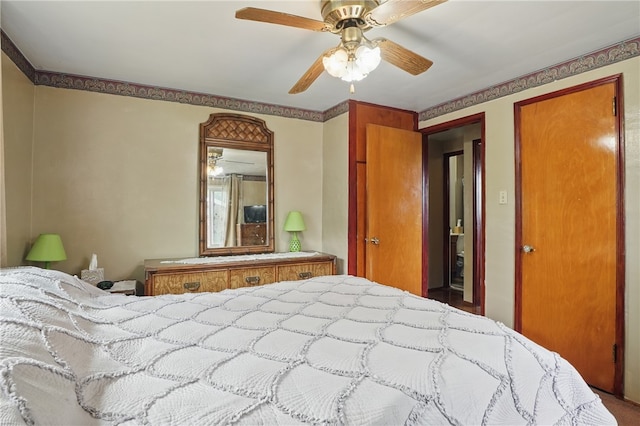 1406 Mccully Rd, Castle Shannon, PA 15234 - bedroom featuring a ceiling fan