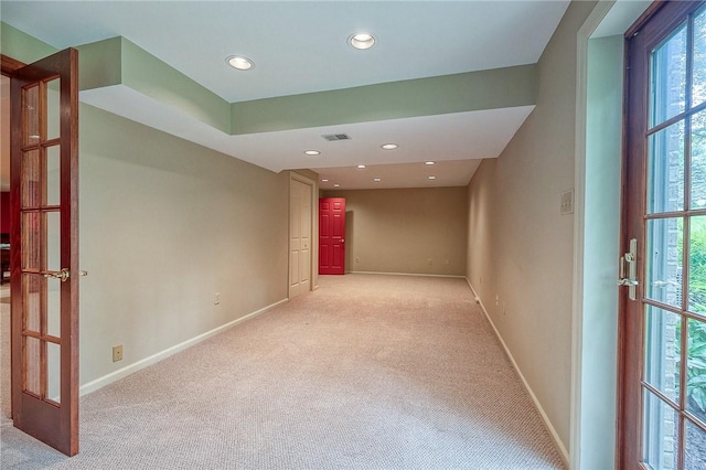 23 Pintail Dr, Indiana Twp Nal, PA 15238 - spare room with light carpet, baseboards, healthy amount of natural light, and recessed lighting