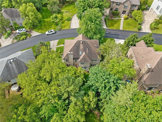 15 Rosemont Ln, Squirrel Hill, PA 15217 - aerial perspective of suburban area