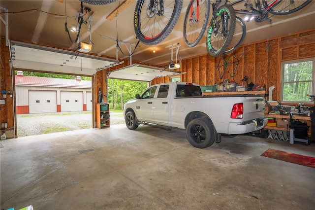1147 Annisville Rd, Washington Twp But, PA 16050 - garage featuring a garage door opener