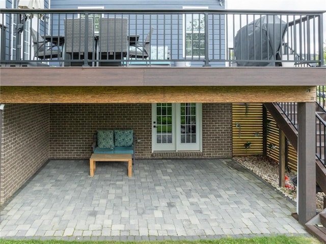712 Mulkerrin Ct, Pine Twp Nal, PA 16046 - view of patio / terrace with stairway