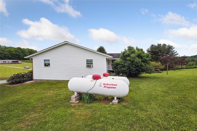 73 Hartman Rd, Green/Commdre/Prchse, PA 15759 - view of side of home with a lawn