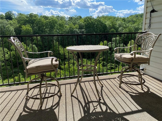 350 Hidden Ridge Ct Unit 302, South Park, PA 15129 - balcony with a forest view