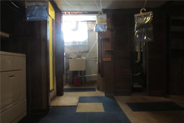 12840 Lincoln Way N, Huntingdon, PA 15642 - basement with a sink