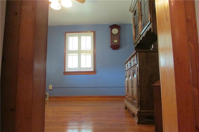12840 Lincoln Way N, Huntingdon, PA 15642 - corridor with wood finished floors and baseboards