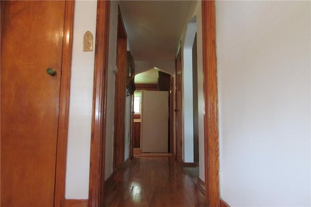12840 Lincoln Way N, Huntingdon, PA 15642 - hall featuring hardwood / wood-style floors and baseboards