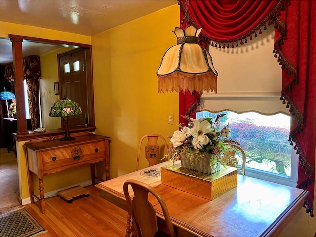 11 Worthington Ave, Neshannock Twp, PA 16105 - dining room featuring wood finished floors