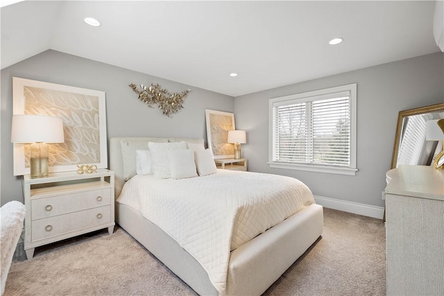 2293 Country Club Dr, Upper St Clair, PA 15241 - carpeted bedroom with recessed lighting, baseboards, and vaulted ceiling