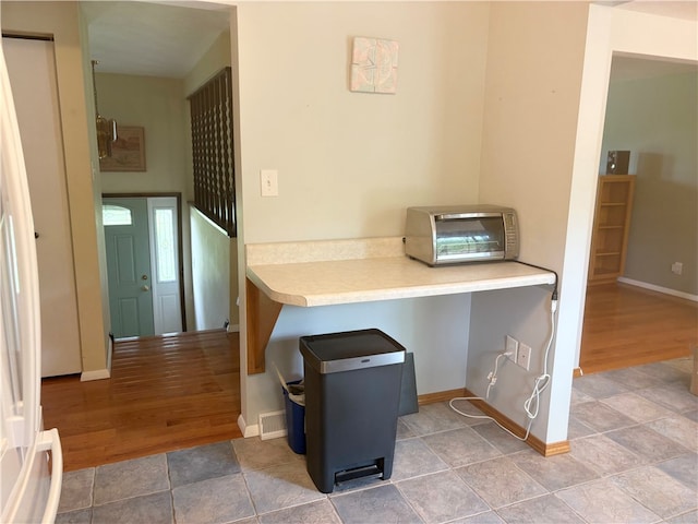 199 Lyon Ln, Lancaster Twp, PA 16037 - office space with baseboards and wood finished floors
