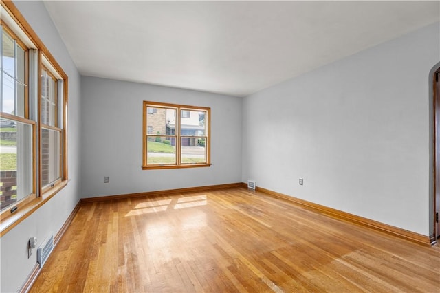 1311 Agnew Ave, Hopewell Twp Bea, PA 15001 - spare room featuring light wood-style floors and baseboards