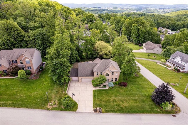 1500 Fitzgerald Ct, Unity Twp, PA 15601 - view from above of property featuring a forest