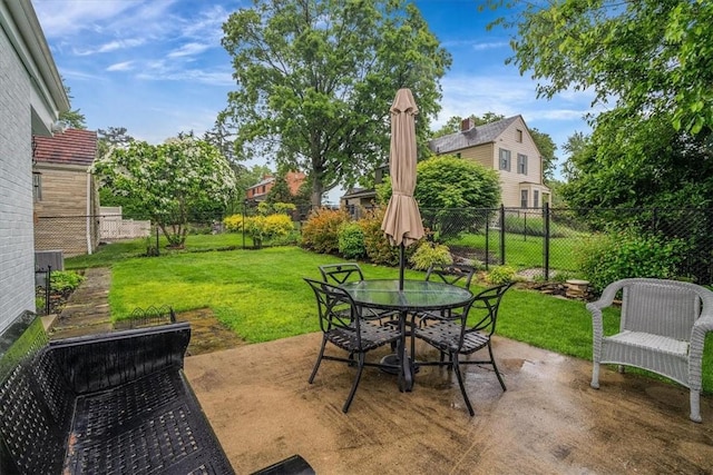 501 Parkview Dr, Mt Lebanon, PA 15243 - view of patio / terrace with outdoor dining space
