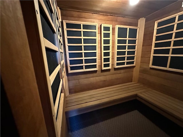 B45A Stoneridge Dr, Seven Springs Resort, PA 15557 - relaxing sauna / steam room featuring wooden walls