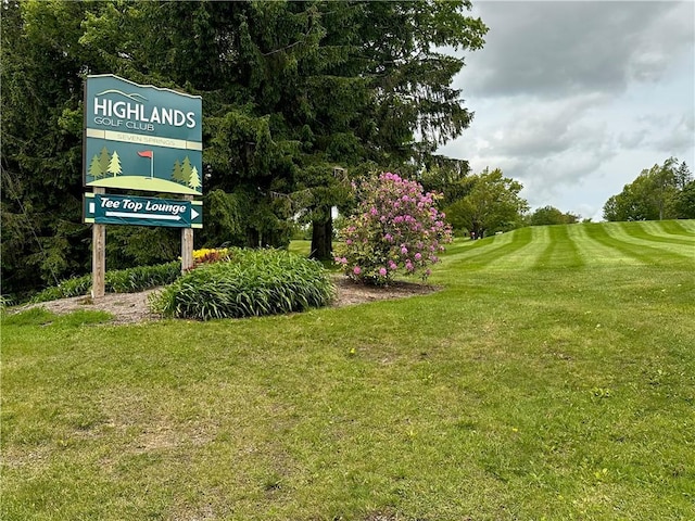 B45A Stoneridge Dr, Seven Springs Resort, PA 15557 - view of home's community with a yard