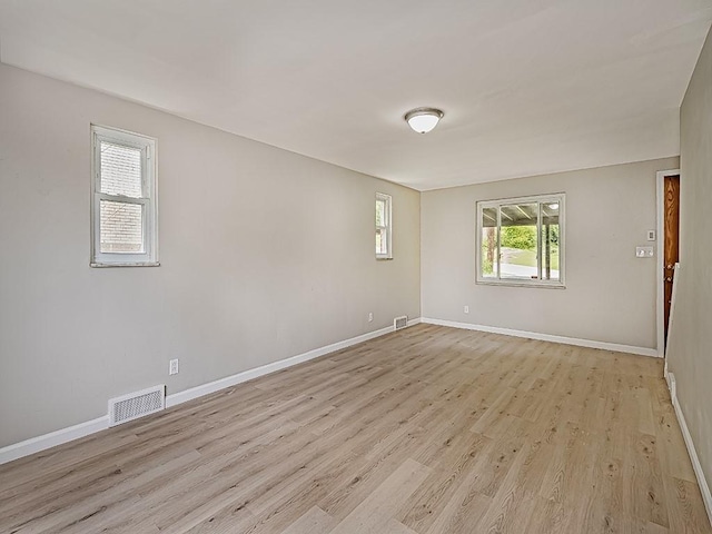 129 Martinique Dr, Penn Hills, PA 15235 - spare room with light wood-type flooring and baseboards