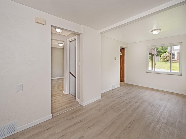 129 Martinique Dr, Penn Hills, PA 15235 - unfurnished room featuring light wood-type flooring and baseboards