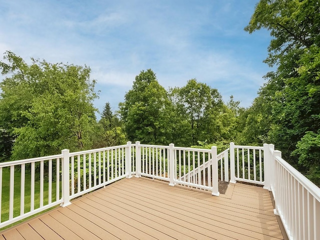 129 Martinique Dr, Penn Hills, PA 15235 - view of wooden deck