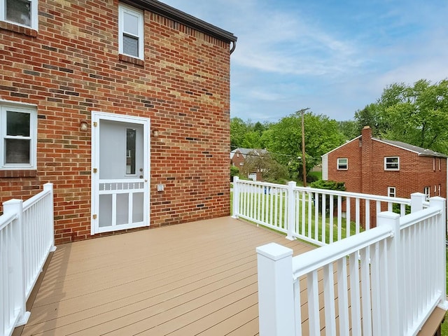 129 Martinique Dr, Penn Hills, PA 15235 - view of wooden terrace