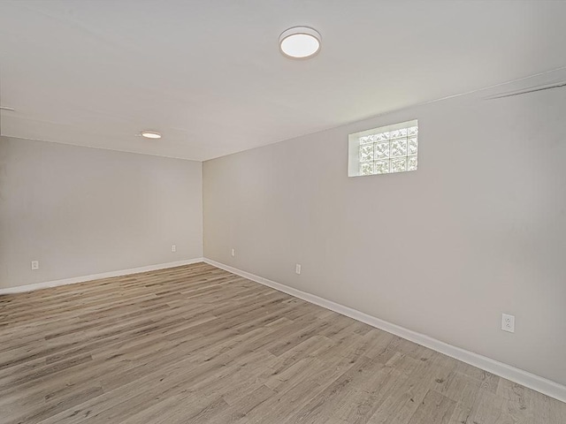129 Martinique Dr, Penn Hills, PA 15235 - empty room with light wood-style flooring and baseboards