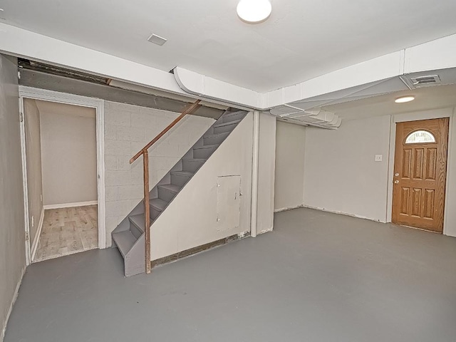 129 Martinique Dr, Penn Hills, PA 15235 - finished basement featuring stairs
