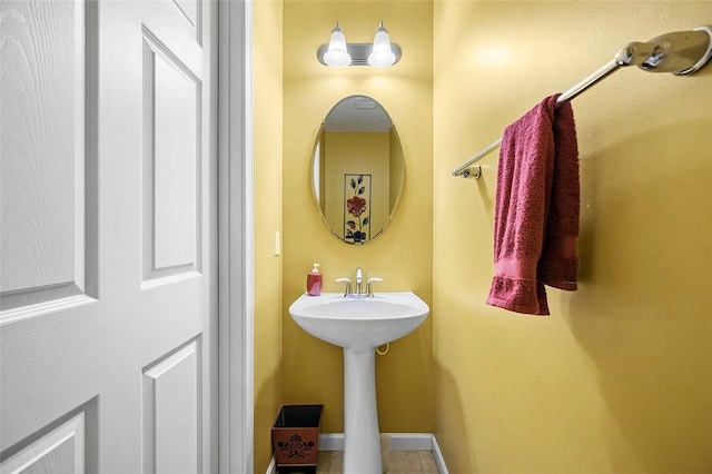 5834 Windsor Ct, South Fayette, PA 15057 - bathroom featuring baseboards