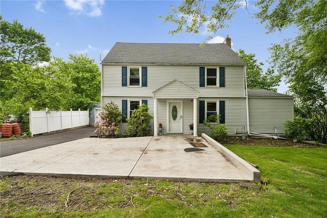 2510 7th St, New Kensington, PA 15068 - colonial house featuring a chimney