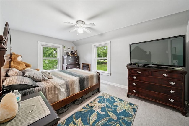 2510 7th St, New Kensington, PA 15068 - carpeted bedroom featuring baseboards and a ceiling fan